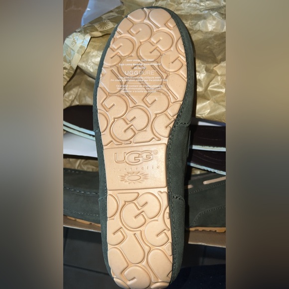 UGG Australia Chester Forst Green Men's Casual Loafer Shoes - Picture 5 of 11